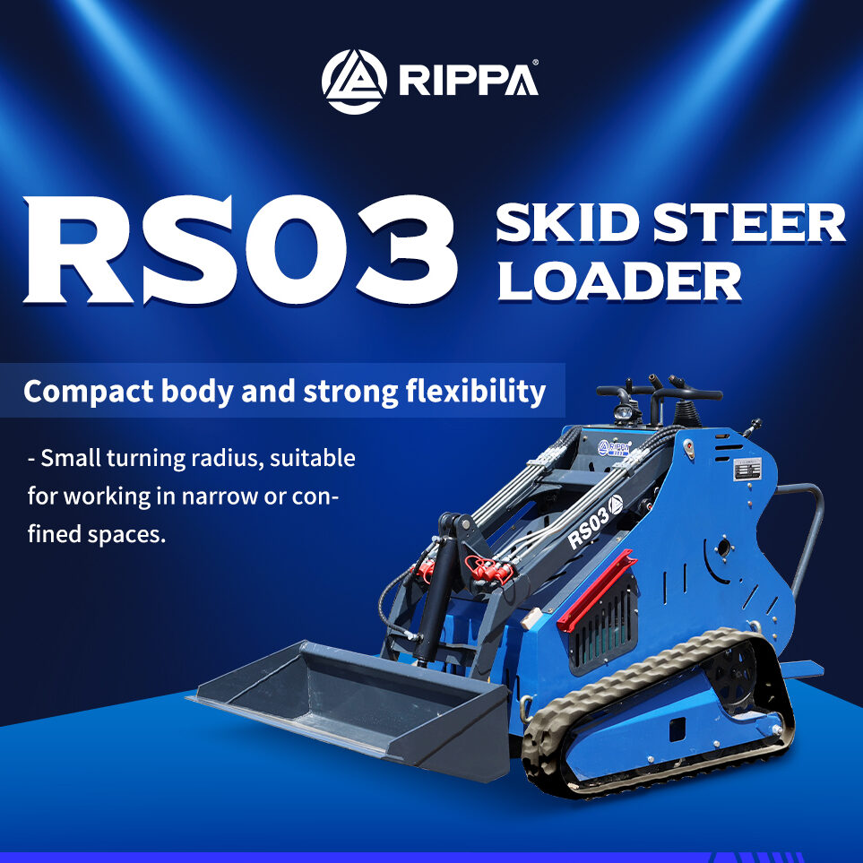 UNLEASH EFFICIENCY WITH RIPPARS03: YOUR COMPACT SKID STEER LOADER SOLUTION