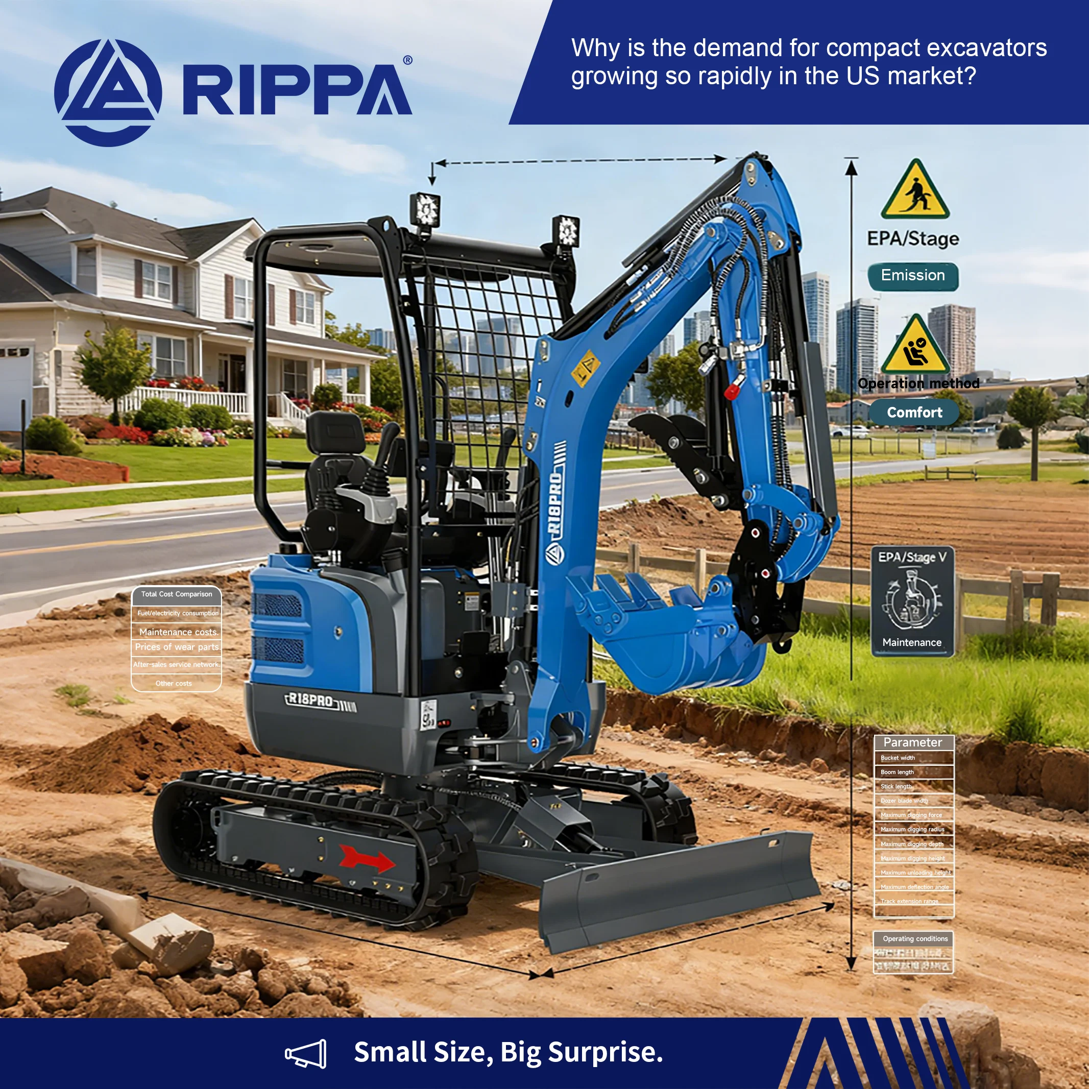 RIPPA Excavator Dealer Program for Machinery Distributors