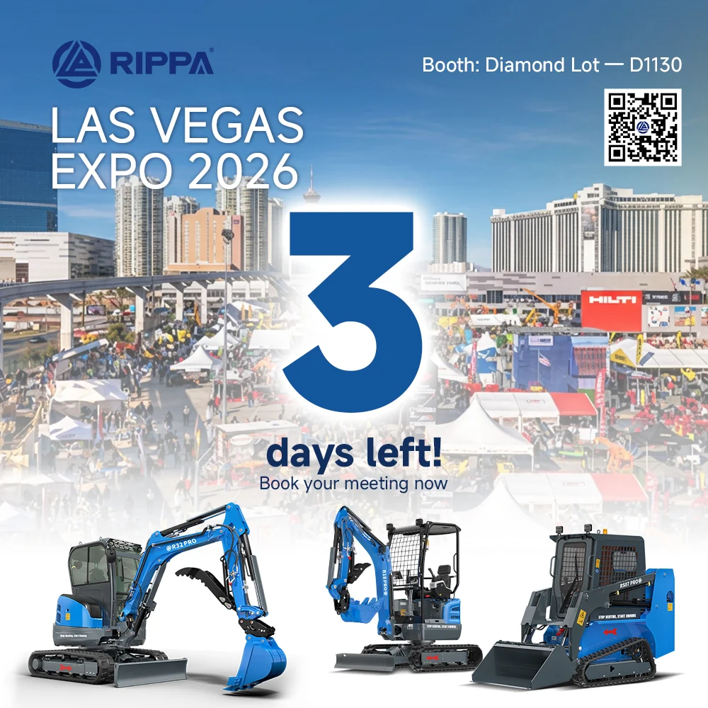 COUNTDOWN TO LAS VEGAS: ONLY 3 DAYS UNTIL RIPPA GROUP UNVEILS ITS MACHINERY POWER