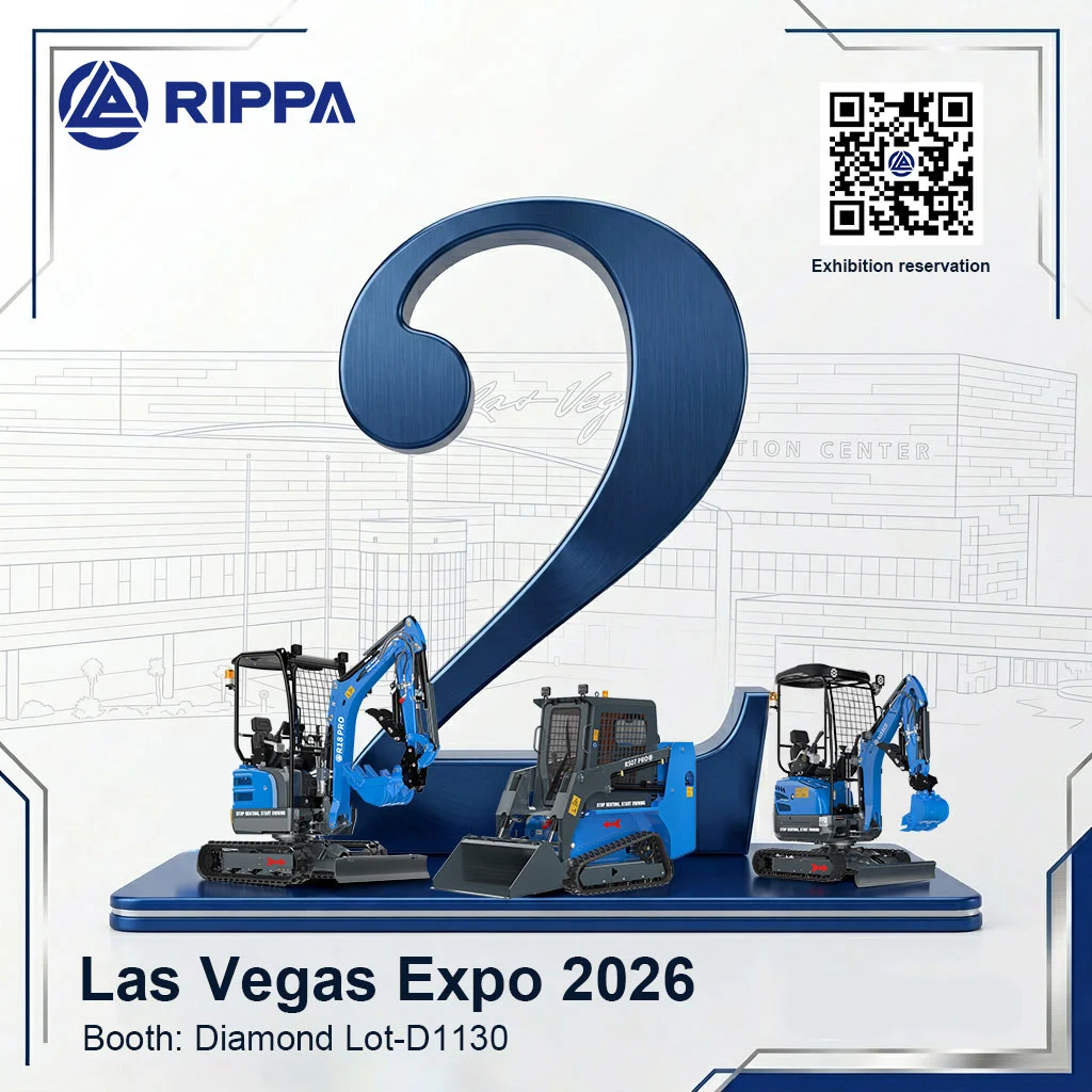 ONLY TWO DAYS LEFT UNTIL THE LAS VEGAS SHOW — RIPPA EXCAVATORS ARE READY FOR YOU