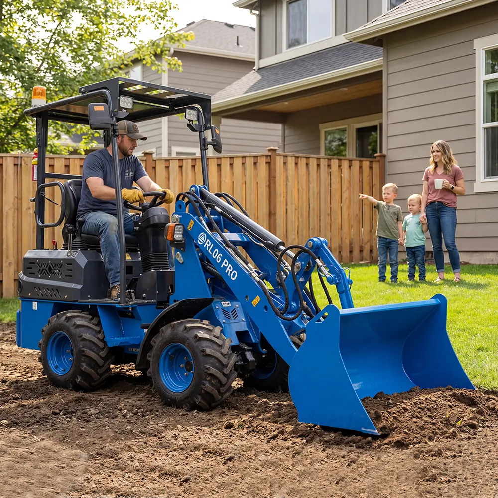 How to Choose a Small Wheel Loader? (RL06 vs RL10 vs RL15 vs RL20)