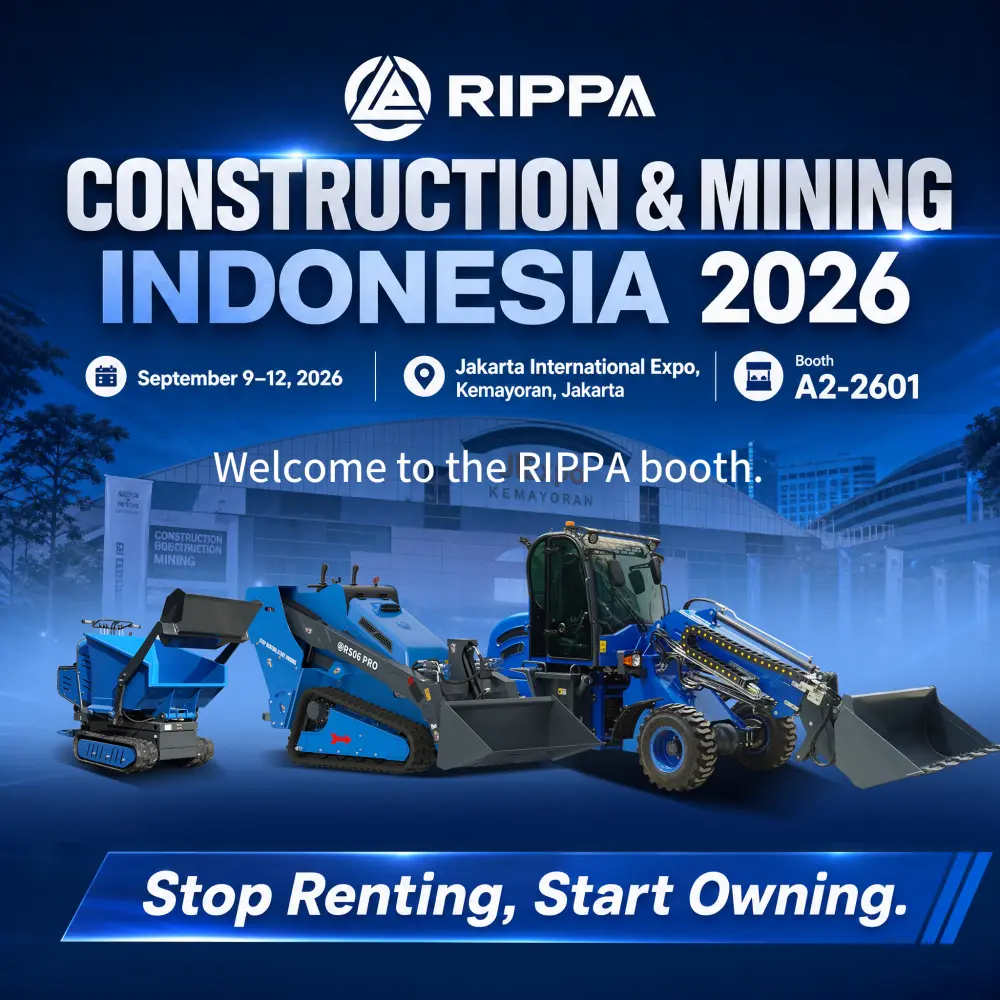 RIPPA GROUP Brings Excavator Solutions to Jakarta at Construction & Mining Indonesia 2026