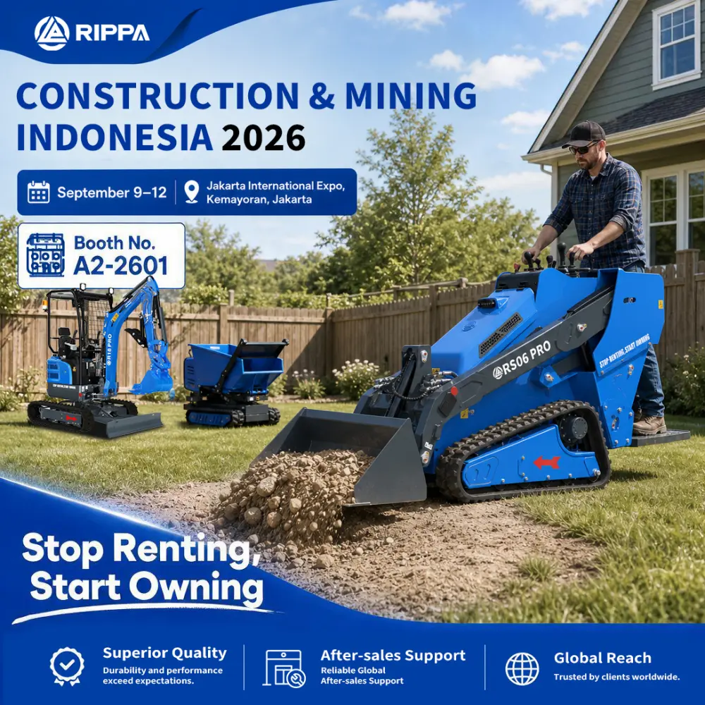 RIPPA GROUP Brings Construction Machinery Solutions to Jakarta, Indonesia