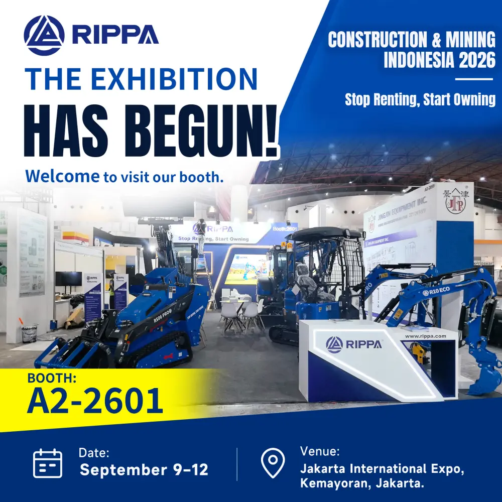 RIPPA GROUP Is Now Exhibiting in Jakarta at Construction & Mining Indonesia 2026