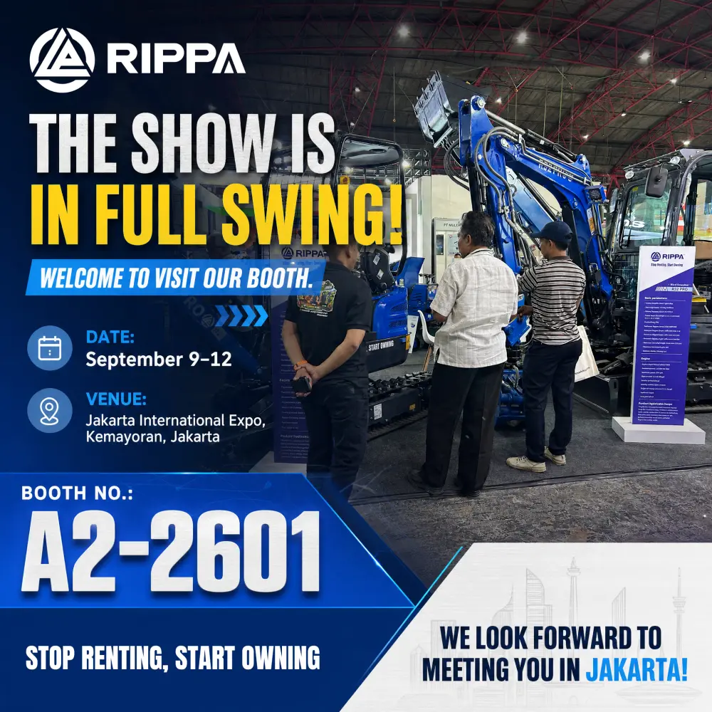 RIPPA at Construction & Mining Indonesia 2026: See Our Machinery in Jakarta