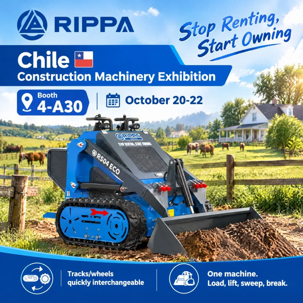 RIPPA RS04 ECO SKID STEER LOADER TO DEBUT AT CHILE EXHIBITION